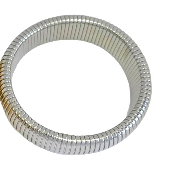 Bracelet Chardae Chunky en argent pour la vente par Jeluxe Jewelry