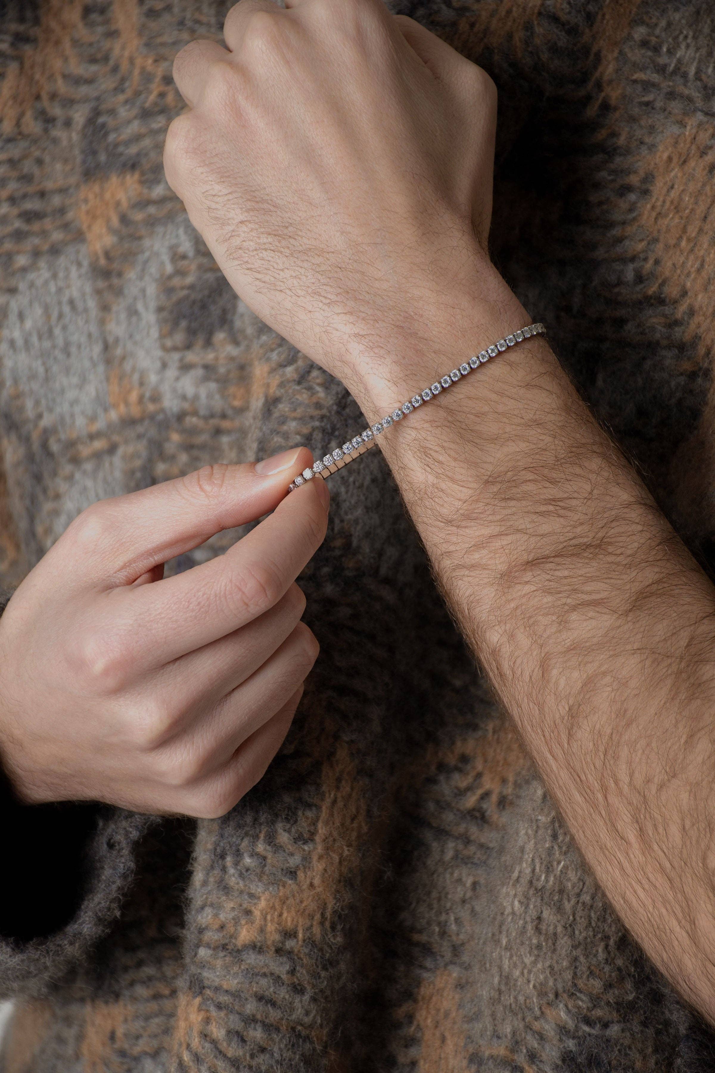 El&Elle - Wholesale Tennis Bracelet - Flex Moissanite Tennis Bracelet3