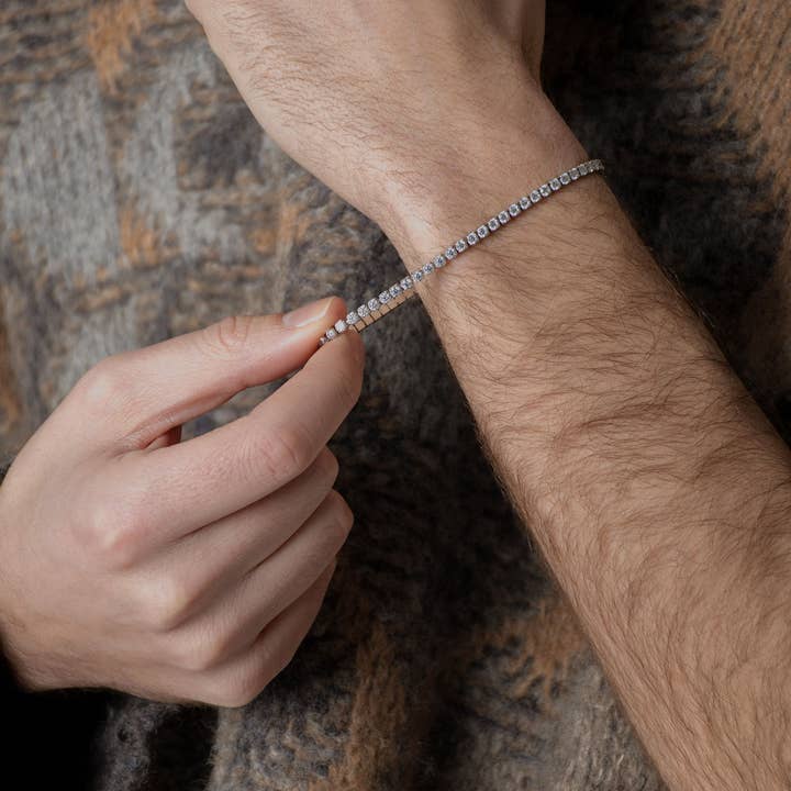 El&Elle - Wholesale Tennis Bracelet - Flex Moissanite Tennis Bracelet3