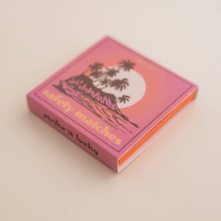 cai & jo – wholesale Matches – Small Matchbox in Lavender Sunset2