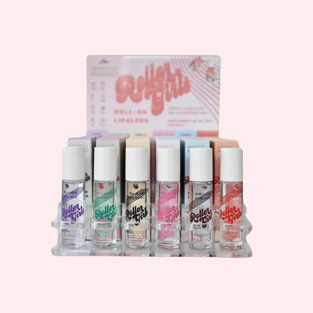 Honestly Margo - Wholesale Lip Gloss - Roller Girls Roll-On Lipgloss Starter Pack