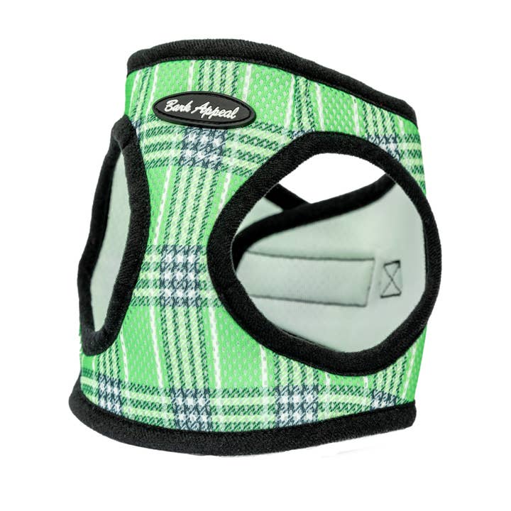 Bark Appeal Inc. - Wholesale Pet Harness - Dog - Plaid Mesh Step in Harness5