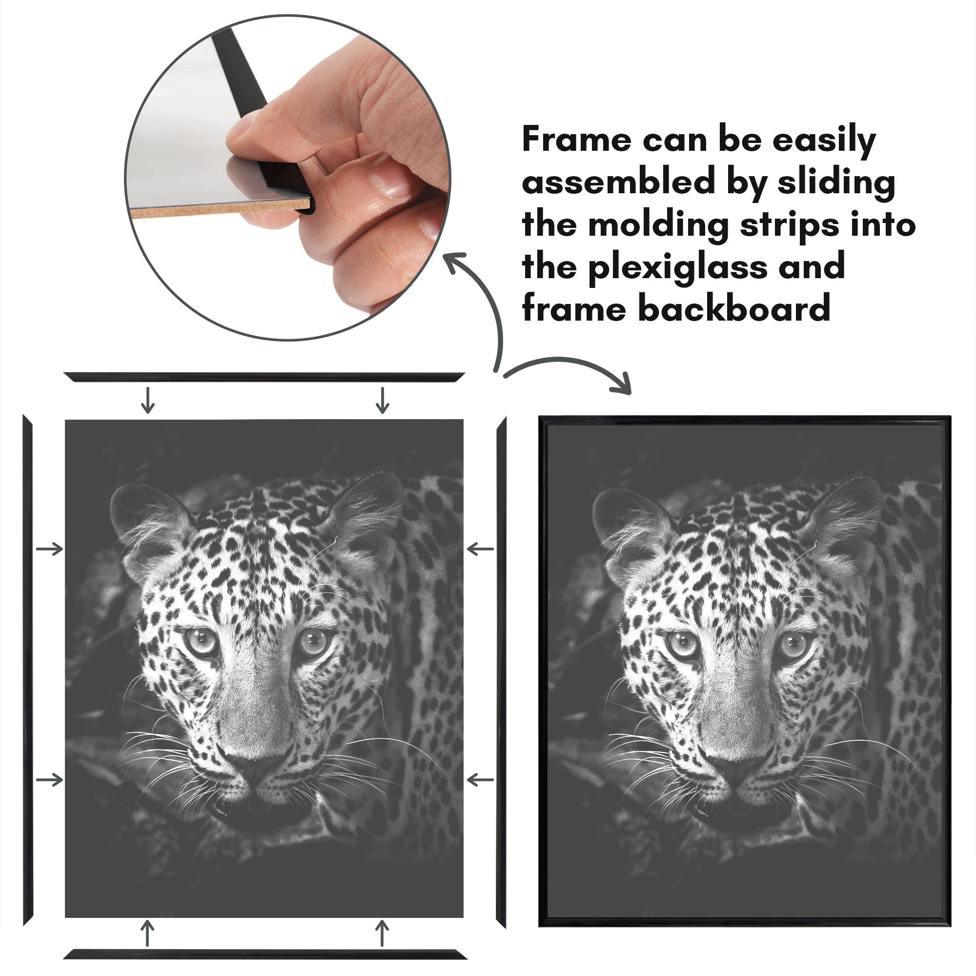 Americanflat - Wholesale Picture Frame - 3 Pack Lightweight Poster Frames23