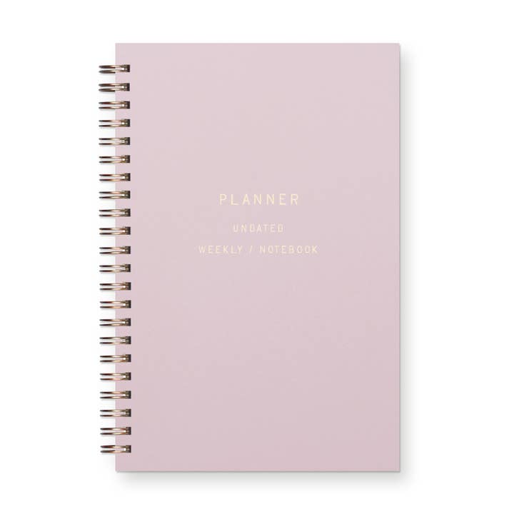 Ruff House Print Shop - Wholesale Planner - Standard Type Undated Weekly Planner Journal