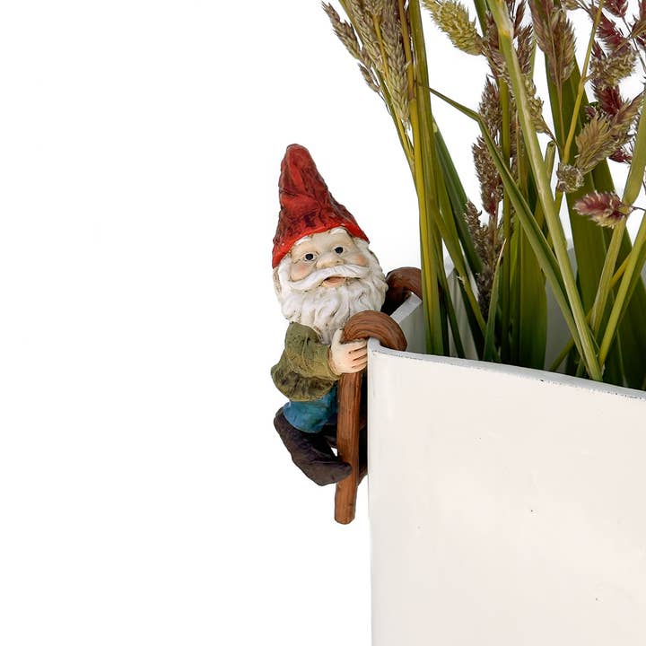 Gnome Pot Hugger for wholesale by Top Land Trading
