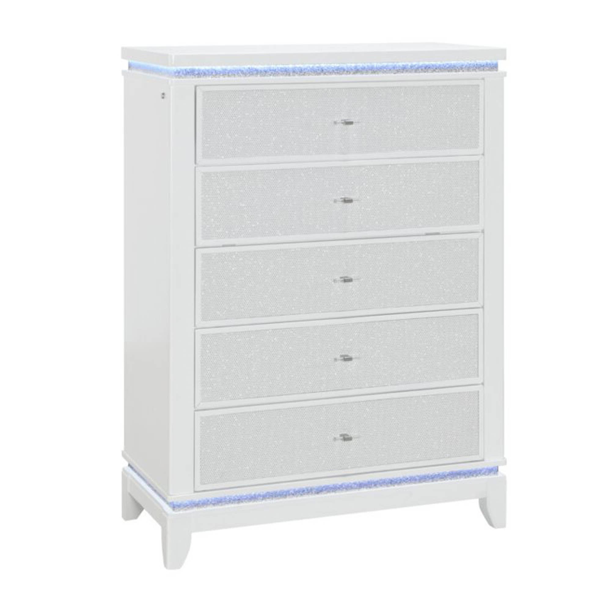 HOMYCASA DESIGN INC - Wholesale Cabinet - White Multi-Style Storage Unit: Nightstand/Chest/Dresser9