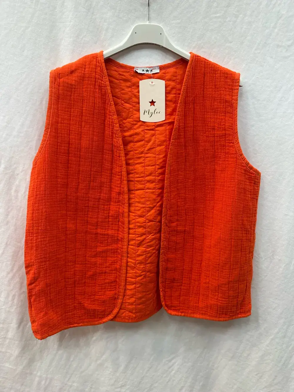 Mimi & Gogo – wholesale Outerwear Vest - Women’s – Plain quilted vest @5232_GiUniMatelasse11