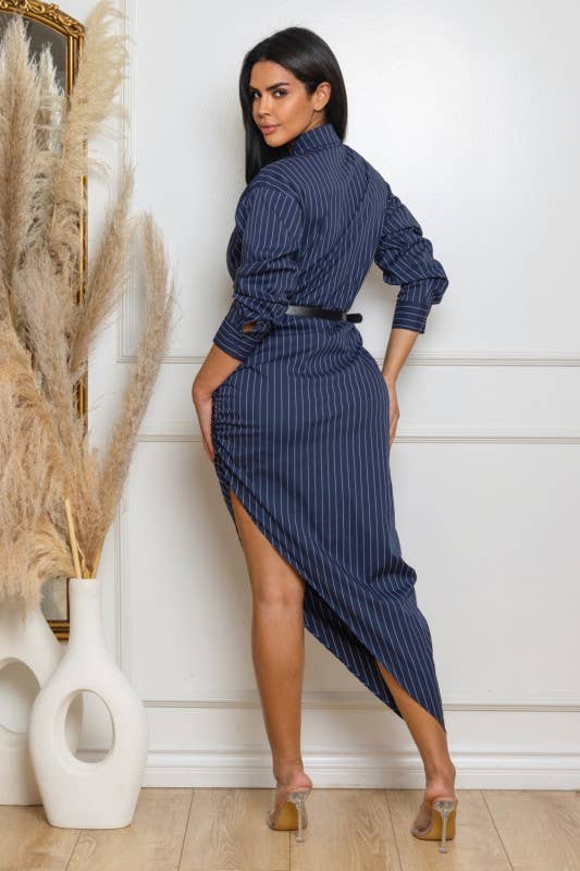 Marina Militare ABITO ASIMMETRICO A RIGHE SOTTILI POTENZA in vendita all'ingrosso su Faire2