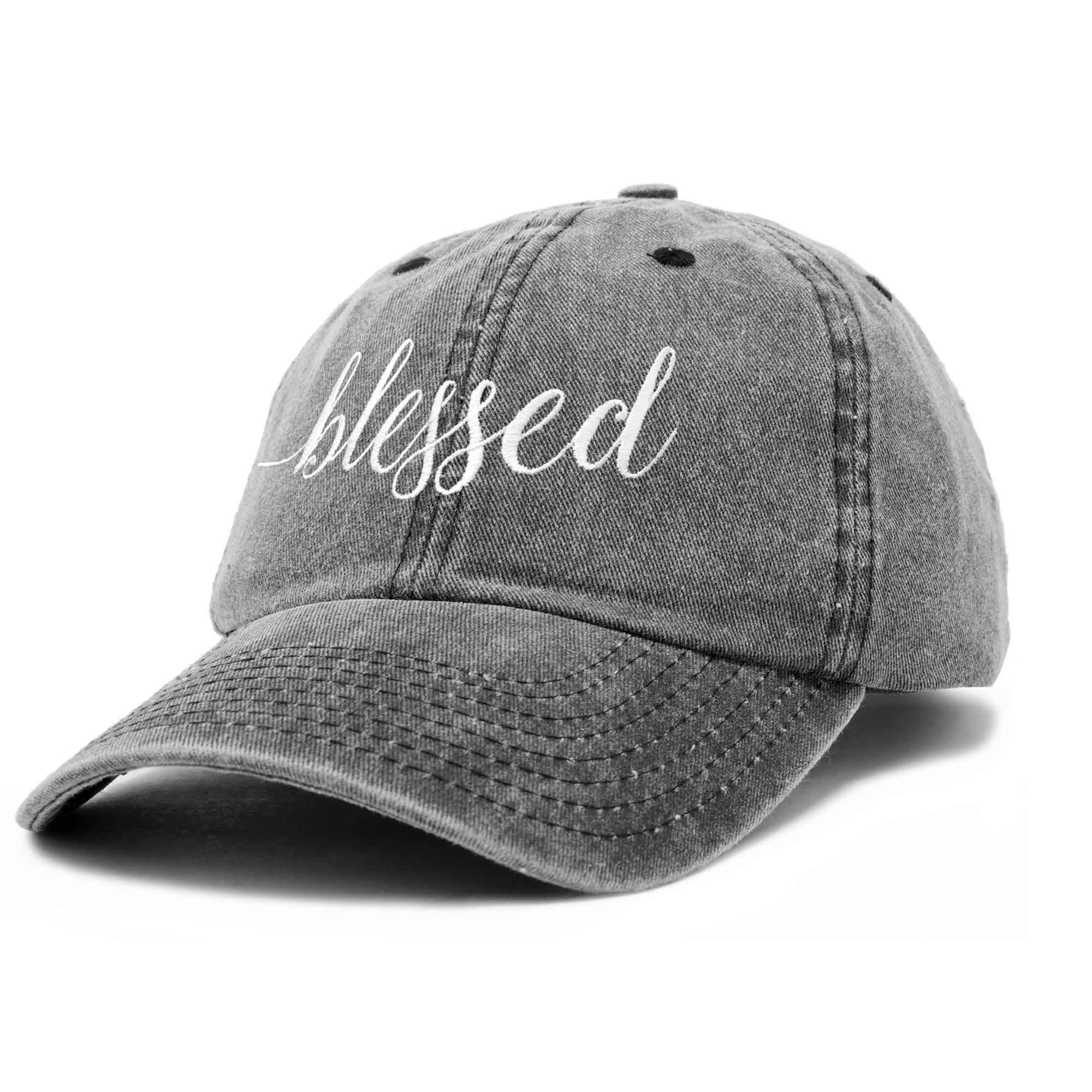 Dalix - Wholesale Baseball Cap - Women's - DALIX Blessed Women's Baseball Cap Soft Cotton Dad Hat109