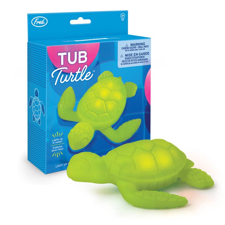 Fred & Friends - Wholesale Bath Toy - Baby - Tub Turtle - Light Up Bath & Pool Toy
