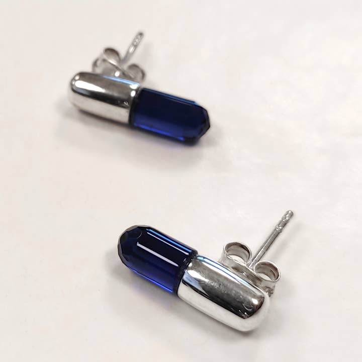 Pill earrings for wholesale by Miss Bibi