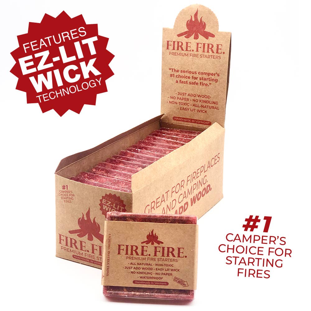 Fire Fire - Wholesale Lucifers - Fire Fire handgemaakte aanmaakblokjes, 16 stuks2