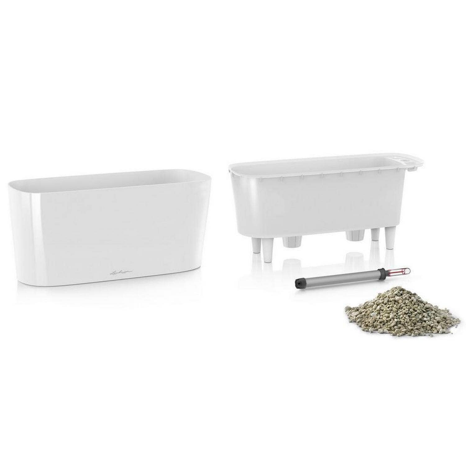 Lechuza Self Watering Planters - Vendita all'ingrosso Vasi per piante - LECHUZA DELTA Fioriera da tavolo/davanzale in poliresina19