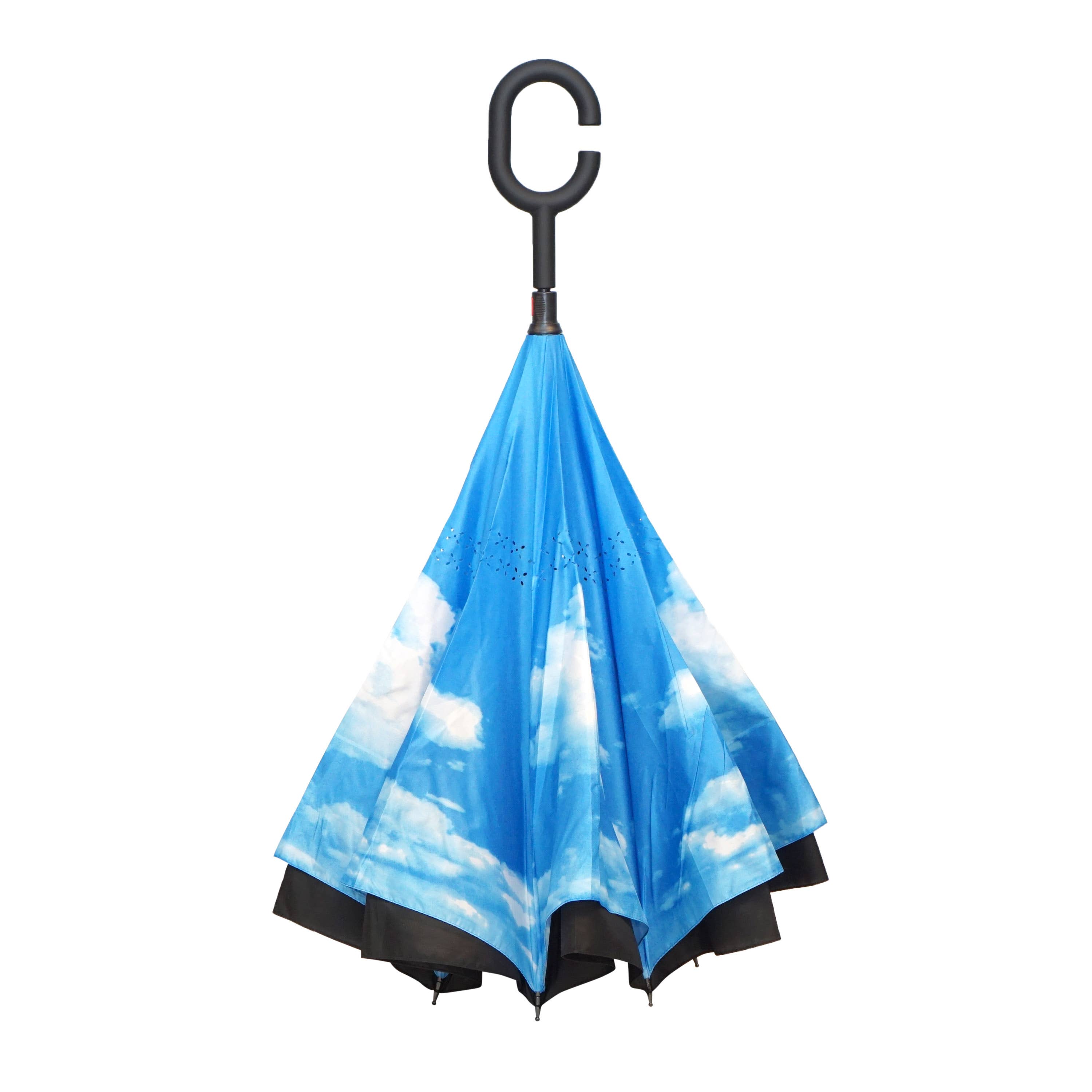 Calla Products – wholesale Paraply - Unisex – Inverterat paraply – Topsy Turvy-design, unika tryck0