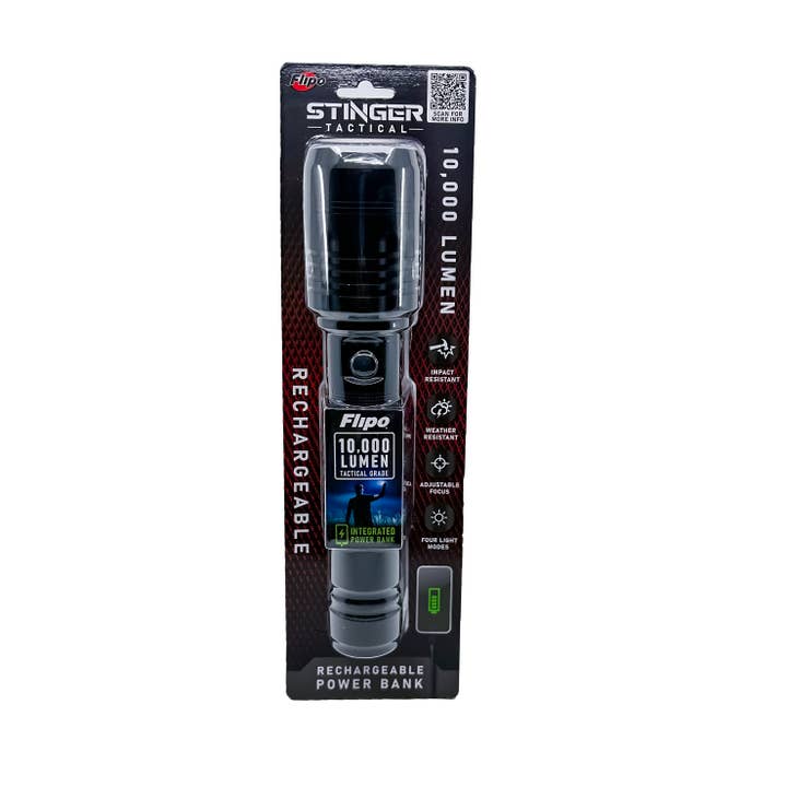 Flipo Group, Ltd. - Wholesale Flashlight - Stinger™ Tactical 10,000 Lumen Rechargeable Flashlight