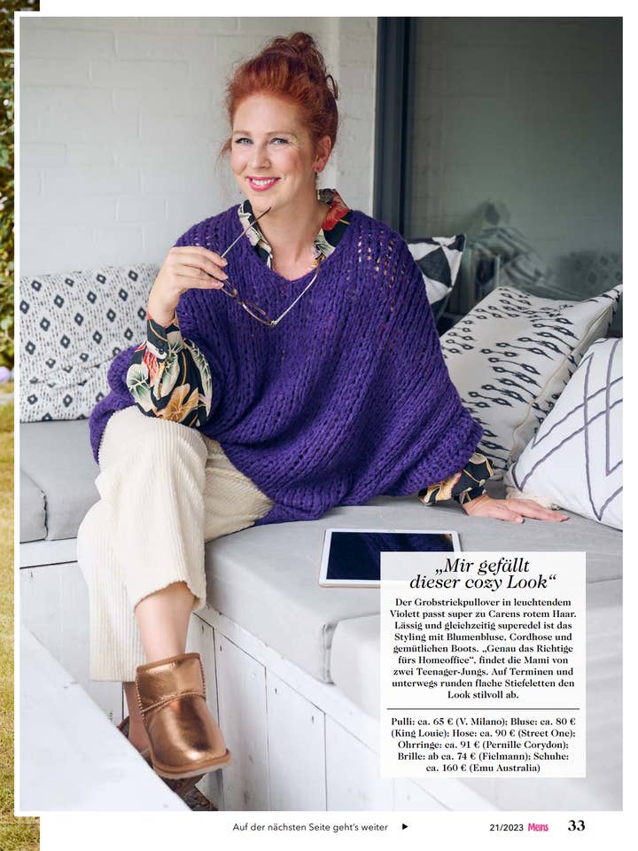 Pullover Vlora für den Großhandel von V. Milano GmbH