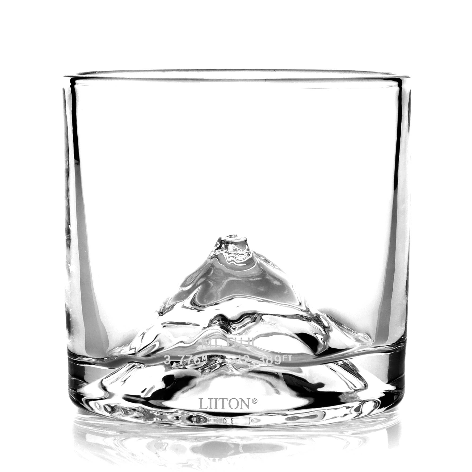Viva | Espro | Liiton - Wholesale Cocktail/Liquor Glass - Fuji - 2-Piece Crystal Bourbon Whiskey Glass Set2