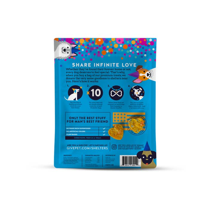 GivePet - Wholesale Pet Treats - Dog - Birthday Bash