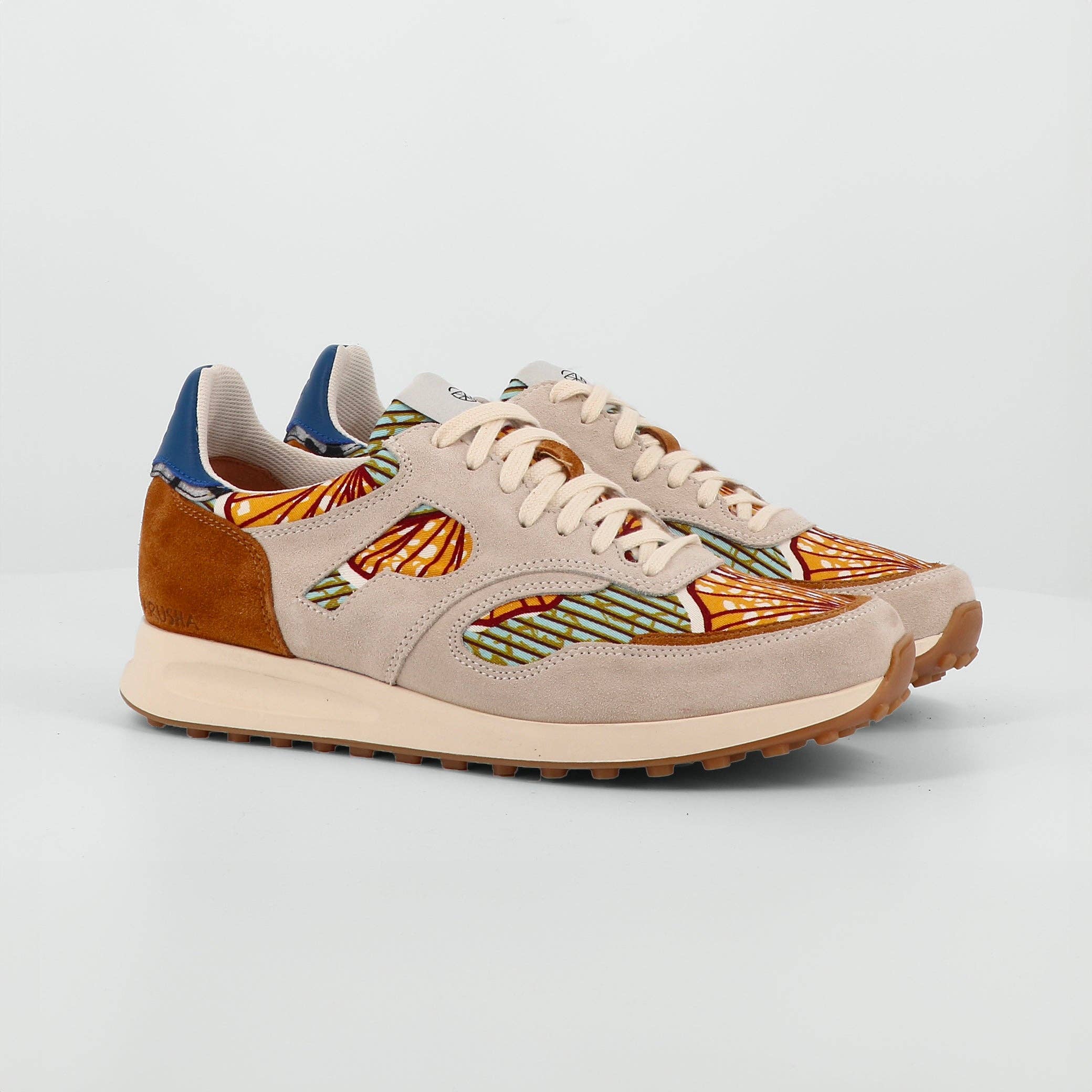 Panafrica - Vendita all'ingrosso Sneakers di tendenza - Unisex - Arusha-Avorio2