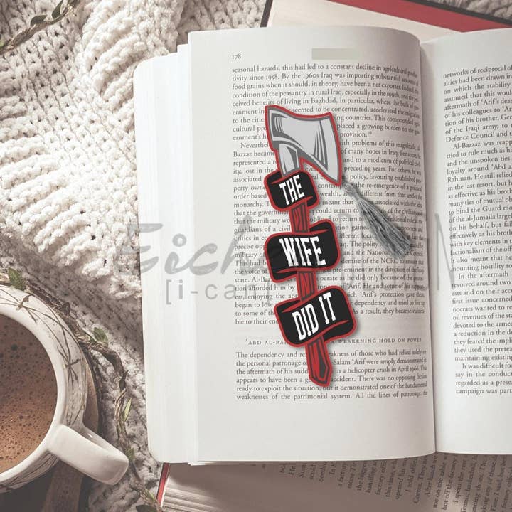 Bokmärke - Hustrun gjorde det för wholesale av Eichendesign