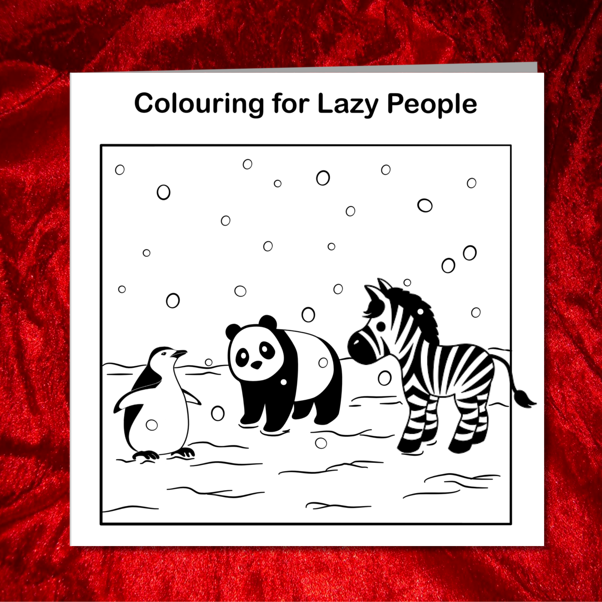 Swizzoo Cards – wholesale Birthday card – Funny Birthday Card for Mum, Wife, Dad, Friend or Anyone who Enjoys Colouring Cute Humorous Fun Colouring Book2