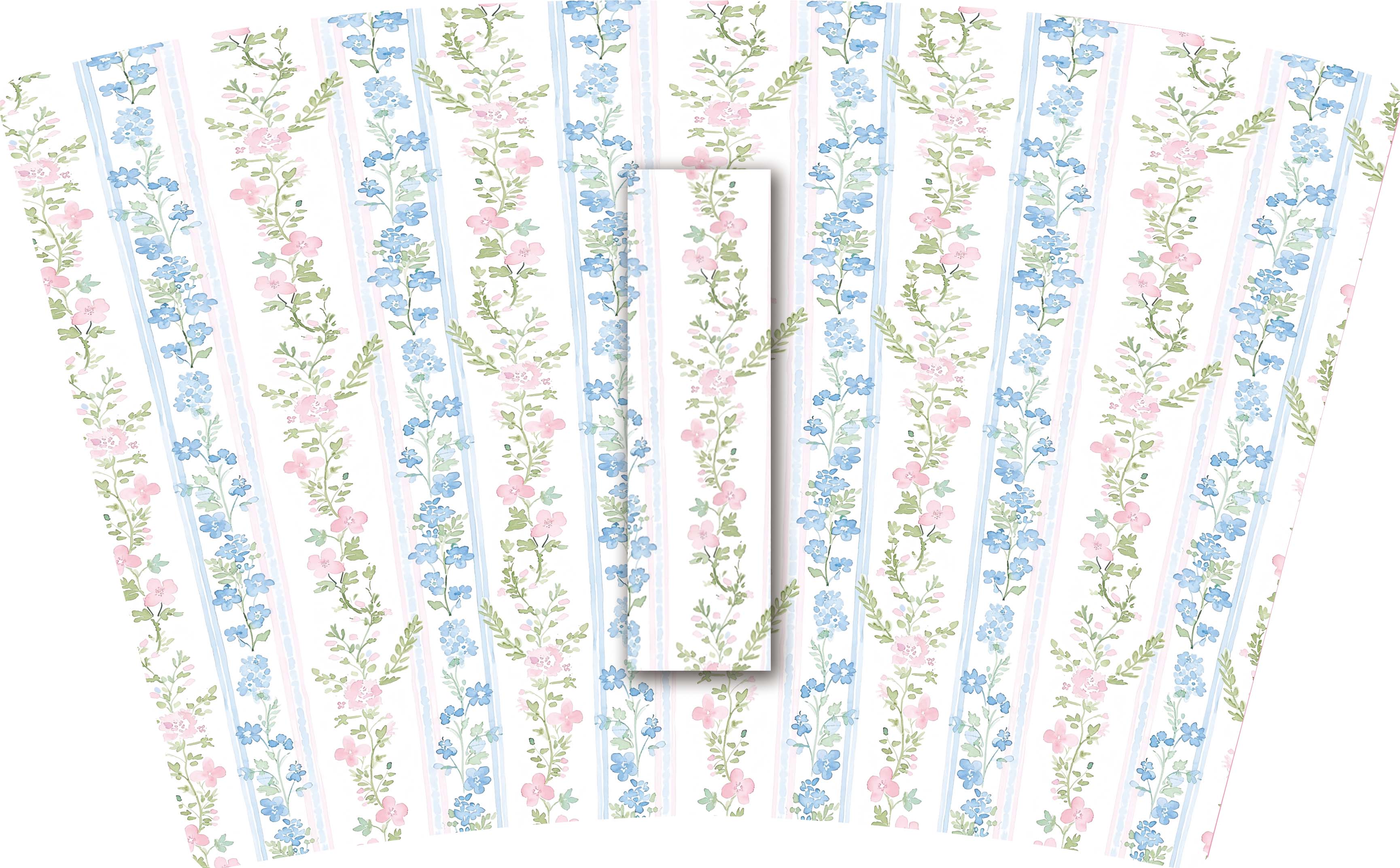 LA Koozie Company - Wholesale Drink Huggers & Koozies - (LATE OCTOBER PRE-ORDER)STRIPES & fLOWERS (TALL ONLY)0