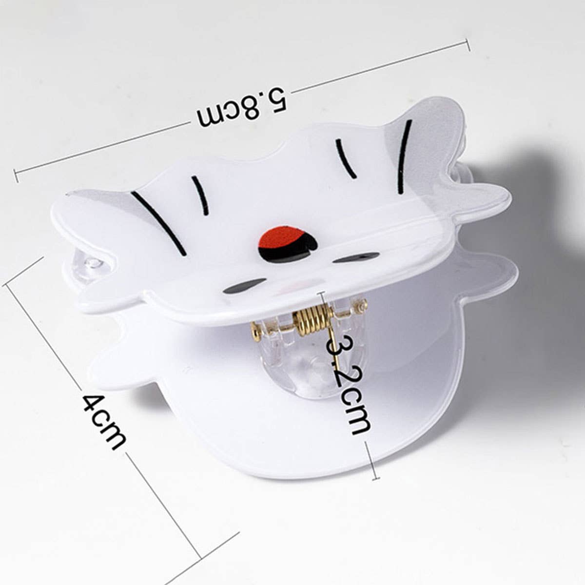 ACCITY - Wholesale Hair Clip - Women's - Halloween Ghost Hair Claw - Cute Spooky Shark Clip_CWAHA02703