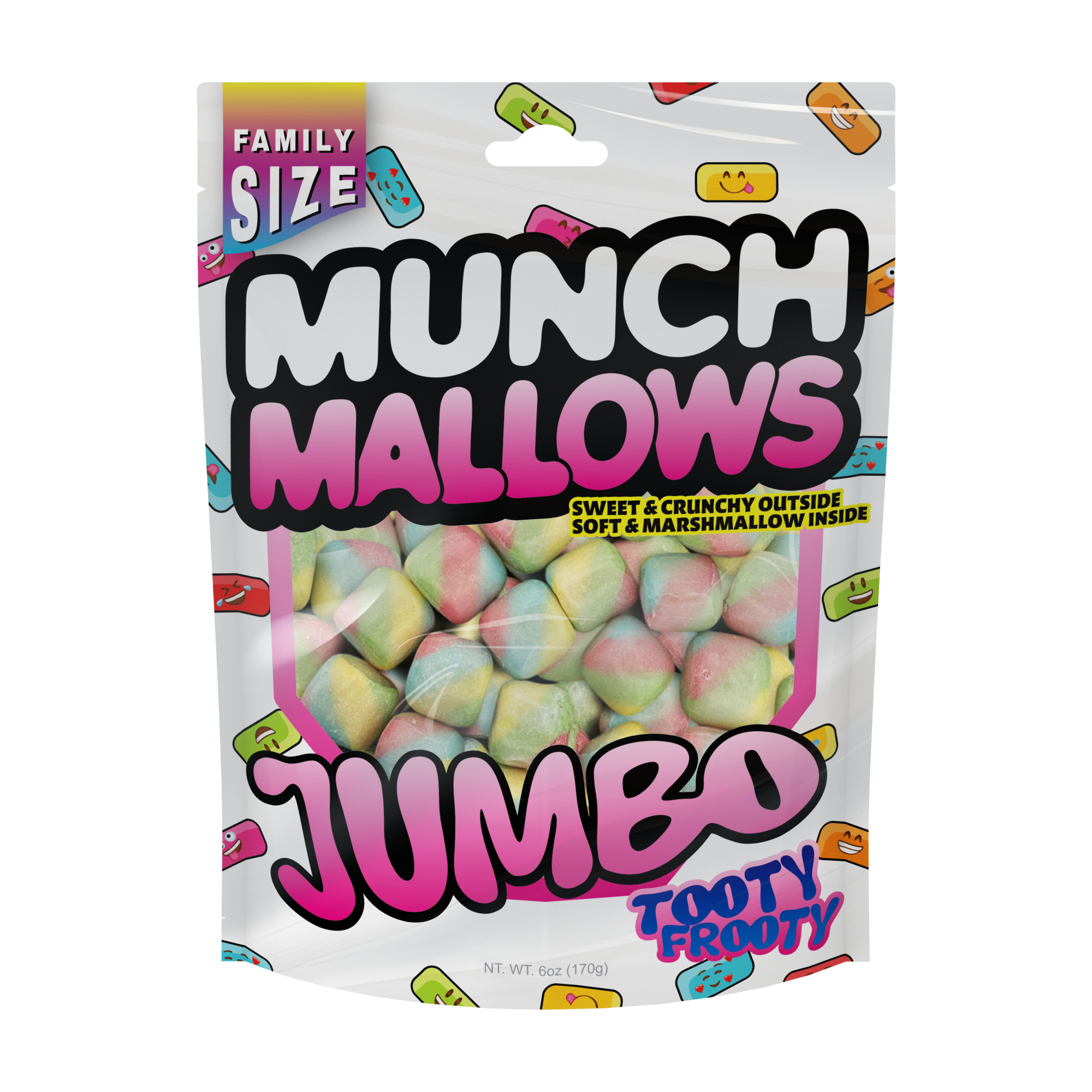 Smithco Distributing – Großhandel Marshmallows – Munch Mallows - Marshmallow-Süßigkeiten - Einzigartige Novelty Candy0