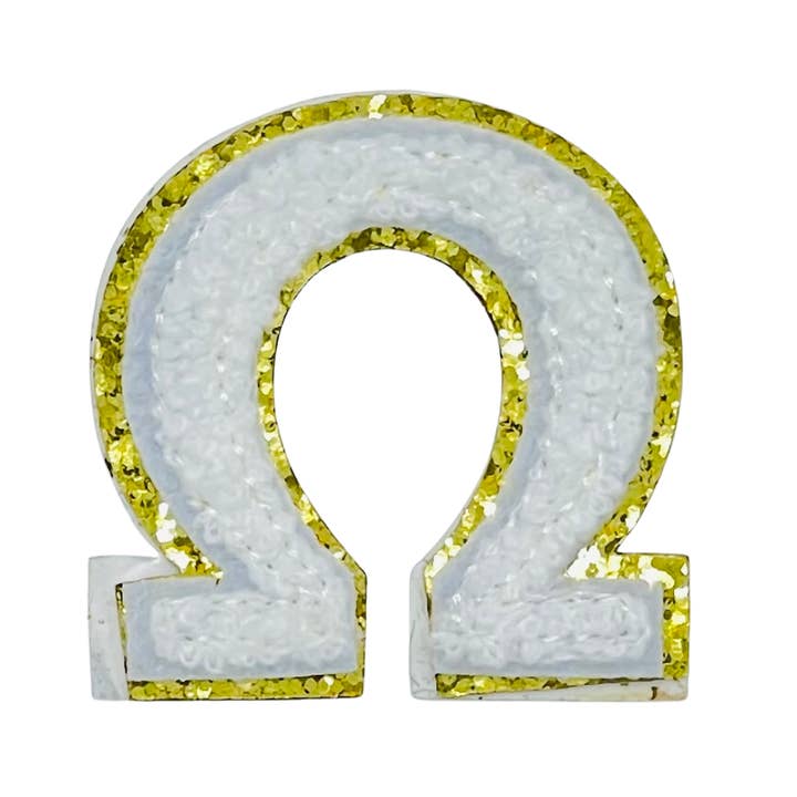 Sarahndipity Shop - Wholesale Patch - Chenille/Sequin Greek Letter Sticker Patch11