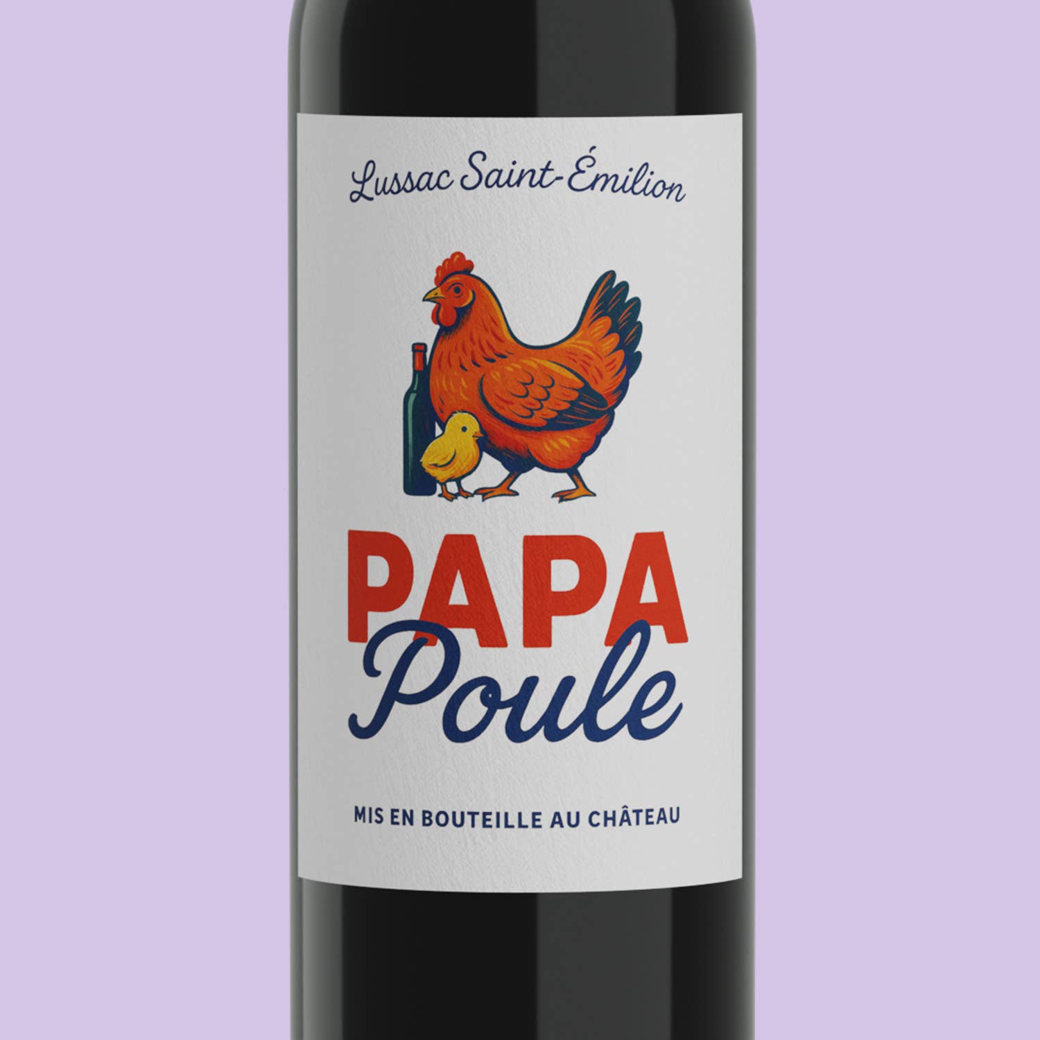 Les Compagnons du Canon - Wholesale Red Wine - Papa Chicken 2022 - Lussac St Emilion1