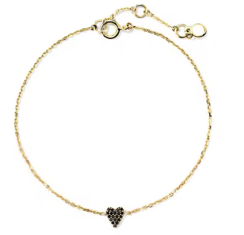 13th Press - Wholesale Charm/Dangle Bracelet - "Nocturne Heart" Bracelet - 13th Press x Feyr™