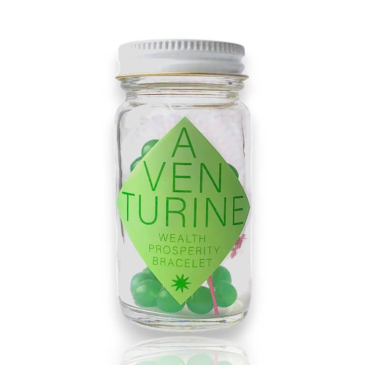 Pulsera de Cristal de Piedra Preciosa Aventurina para venta al por mayor de Spitfire Girl