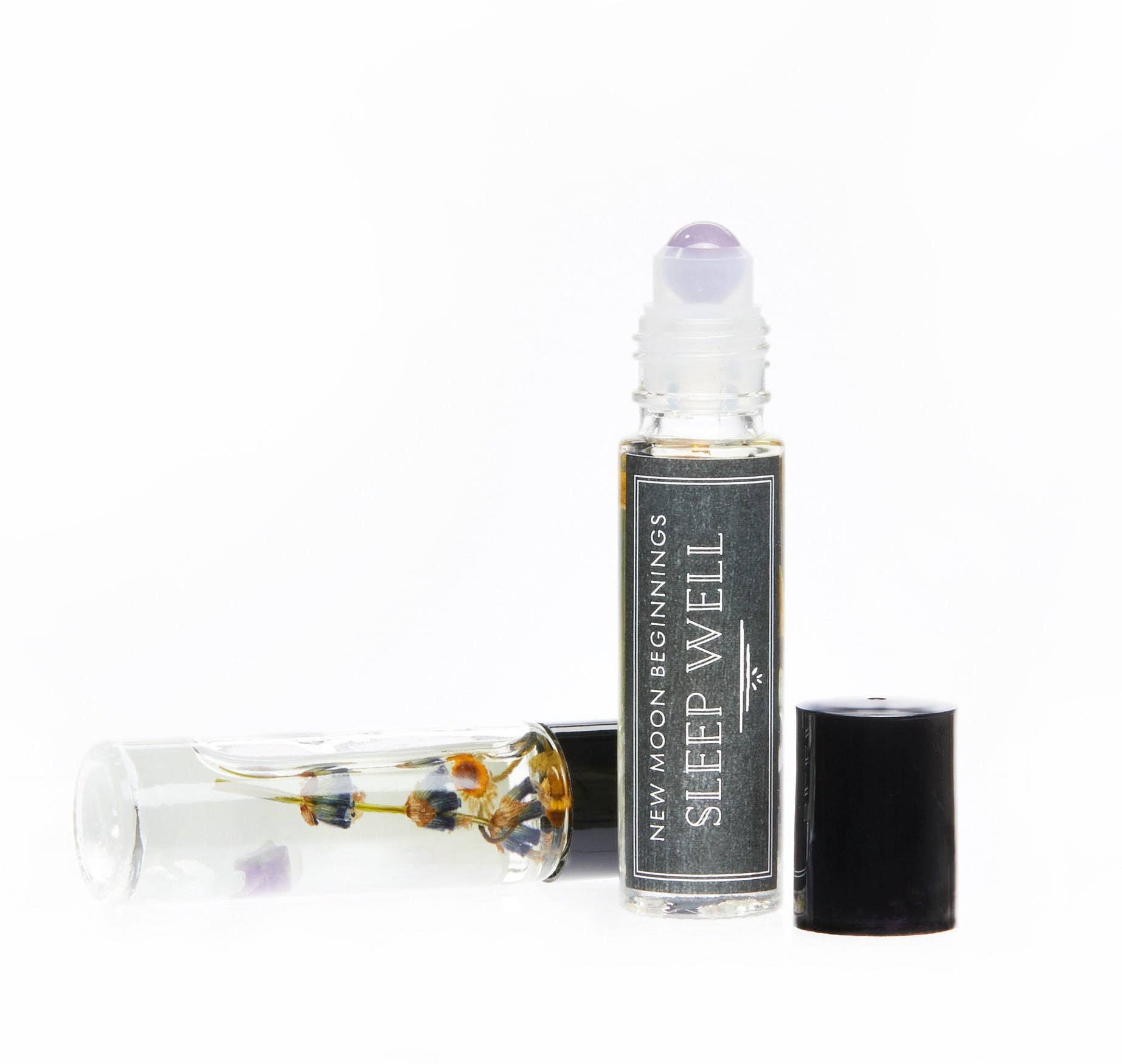 New Moon Beginnings - Wholesale Essential Oil Roll-On - Intention Roll on perfume, Essential Oil, Crystal Infused3