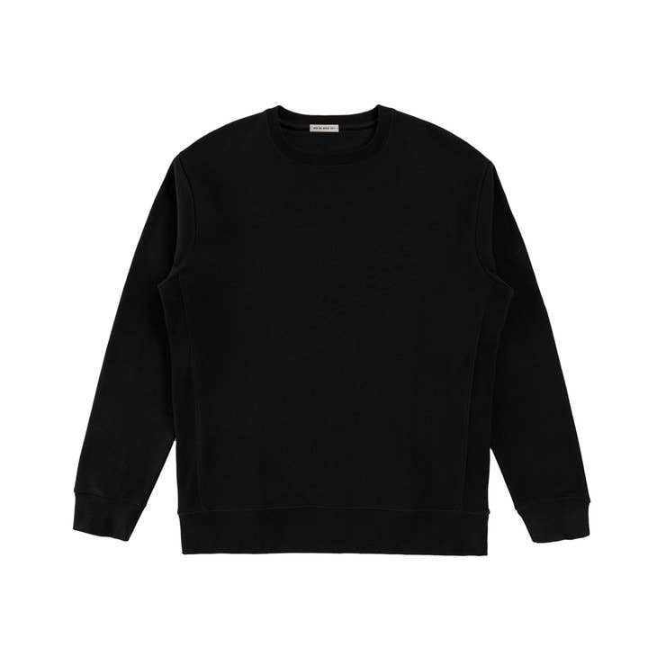 Essential Sweatshirt Black for wholesale by Bad Kid Good City