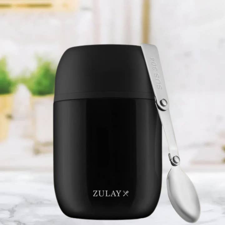 Zulay Kitchen - Wholesale Food Storage Container - 16oz Vacuum Insulated Food Jar Stainless Steel Lunch Jar40