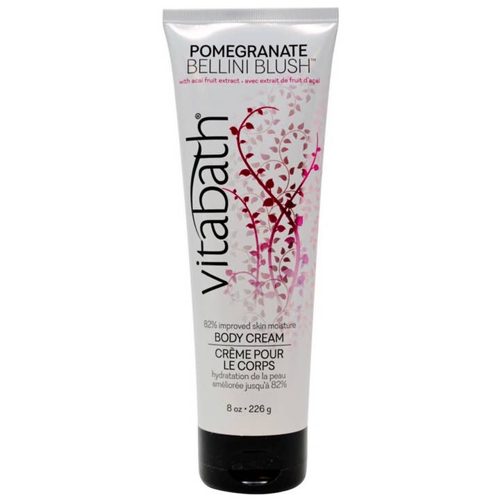 Pomegranate Bellini Blush™ Body Cream 8 oz for wholesale by Vitabath