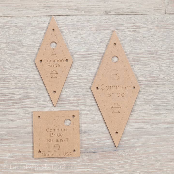 Plantillas comunes para colchas de novia para venta al por mayor de Laundry Basket Quilts