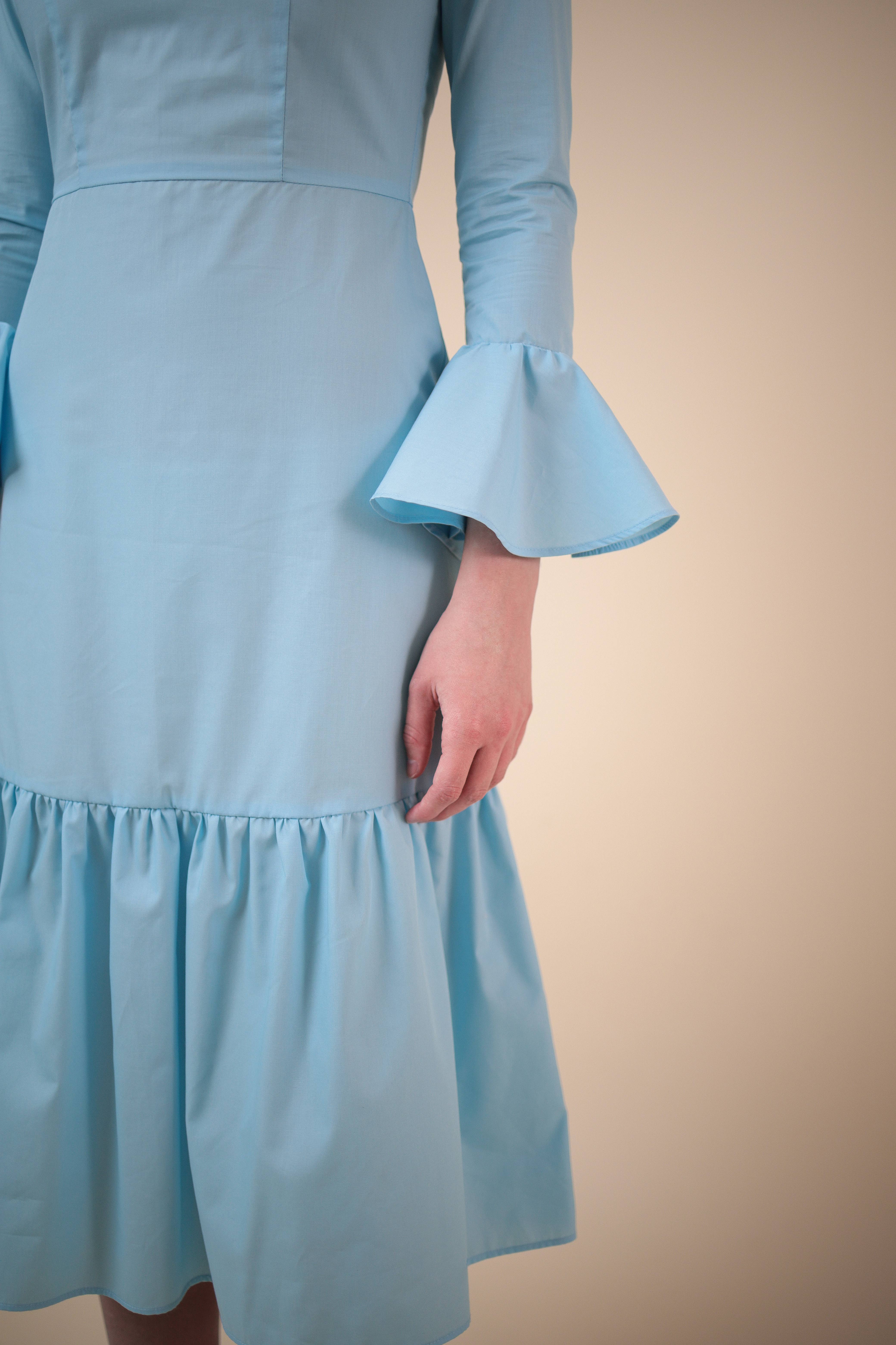 EHE Apparel - Wholesale Dress - Women's - Audrey cotton mix dress8