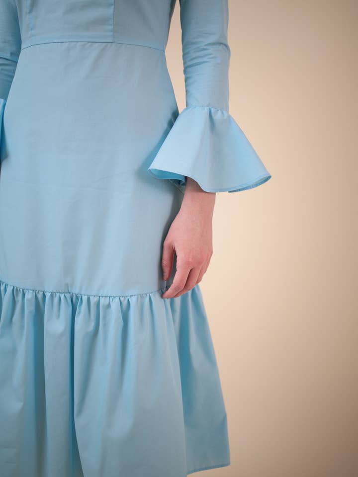 EHE Apparel - Wholesale Dress - Women's - Audrey cotton mix dress8