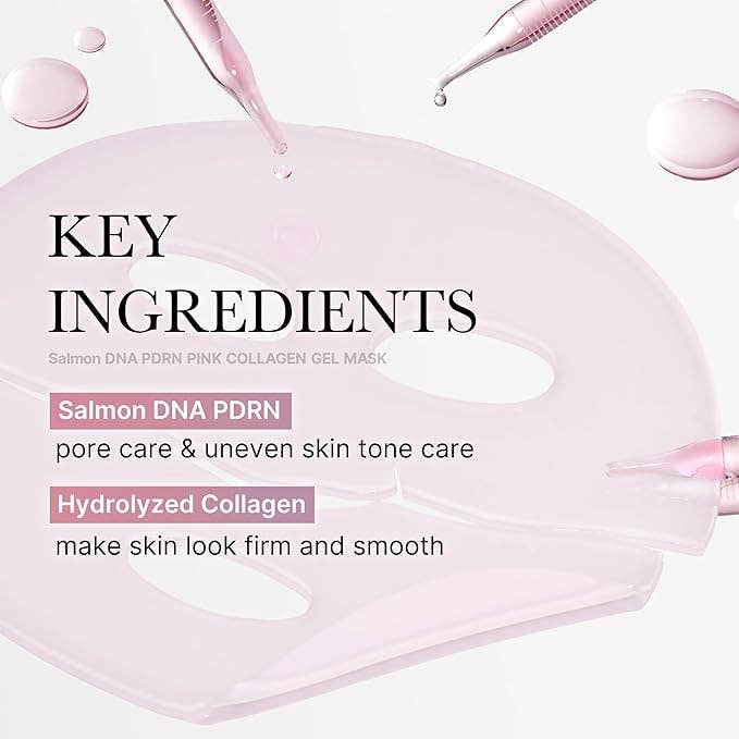 Glowiss - Vendita all'ingrosso Maschera viso - MEDICUBE Maschera Gel Notte Salmon DNA PDRN al Collagene Rosa 1 Facciale3