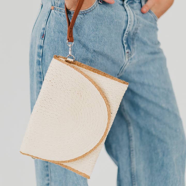 Pretty Simple - Wholesale Crossbody Bag - Women's - Turks and Caicos Foldover Crossbody Clutch Bag