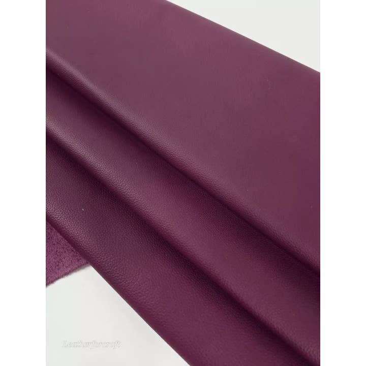 Leatherforcraft - Wholesale Knutselbenodigdheden - Verpletterde Viooltjes Roma Geëmbosseerd Nappa Kalfsleer2