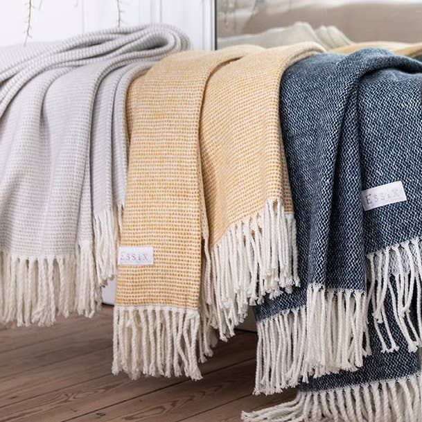 COCON Honey - super soft plaid 127x178 for wholesale on Faire0