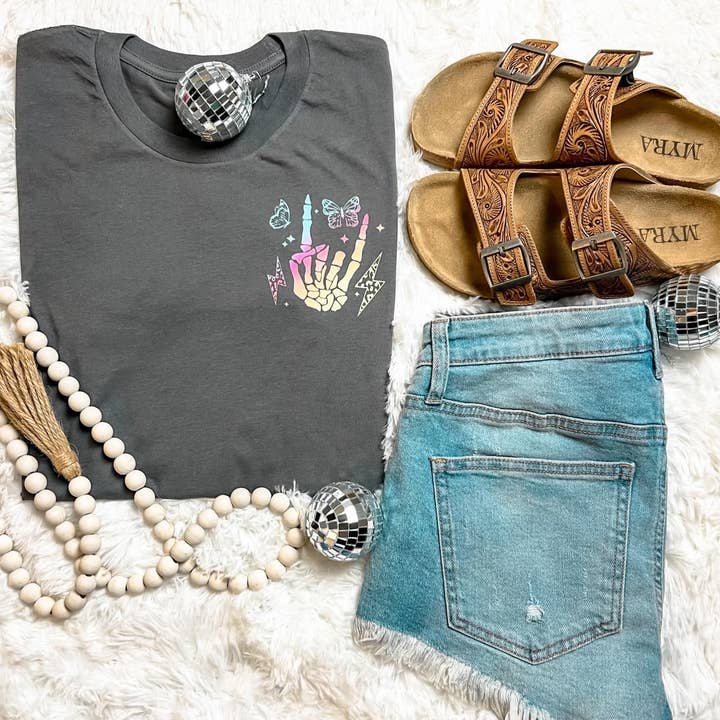 Rainbow Motherhood Graphic Tee, Mama for wholesale by ZZ Threadz