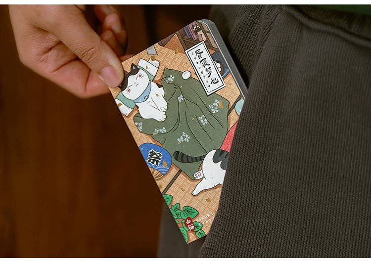 Gohobi （We cover U.S. import duties） - Wholesale Notebook - Gohobi Japanese Cat Magnetic Notebook, Monthly Planner, Study Notebook, Pocket Diary11