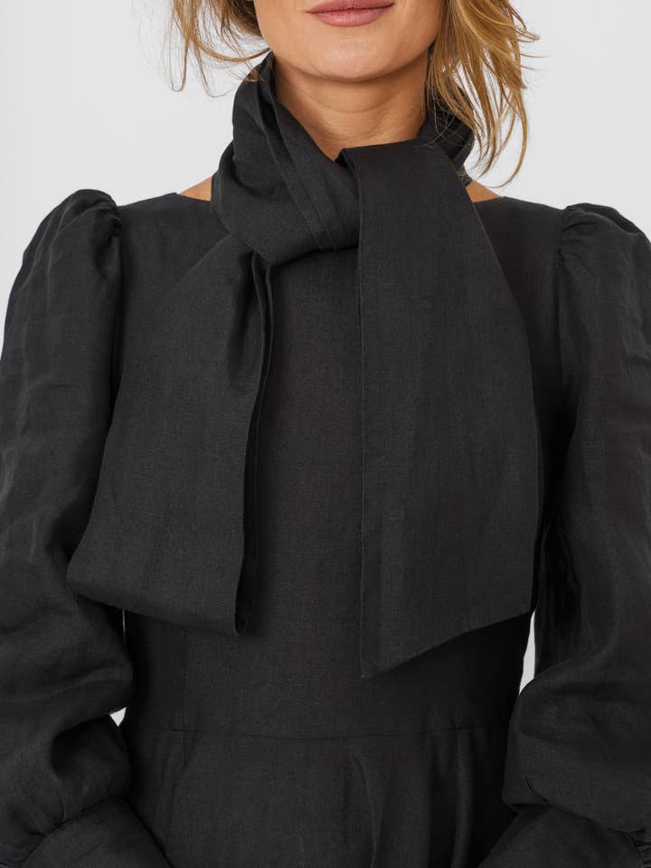 Red Poppy Hawthorn Dress, Long Sleeve for wholesale on Faire18