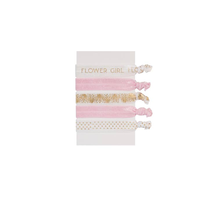 SALE Hair Tie Set, Flower Girl for wholesale by Totalee Gift