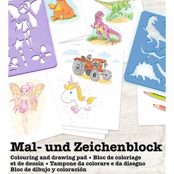 URSUS® / Buntpapierfabrik Ludwig Bähr GmbH & Co. KG - Wholesale Coloring & Activity Book - Kids & Baby - Painting and drawing pad, DIN A4