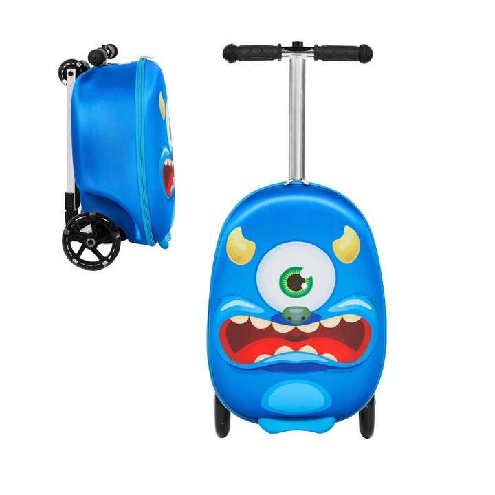 Gopowerbike - Wholesale Bike/Scooter - Kids - GoPowerBike GoVoyage 3-Wheel Kids Luggage Scooter
