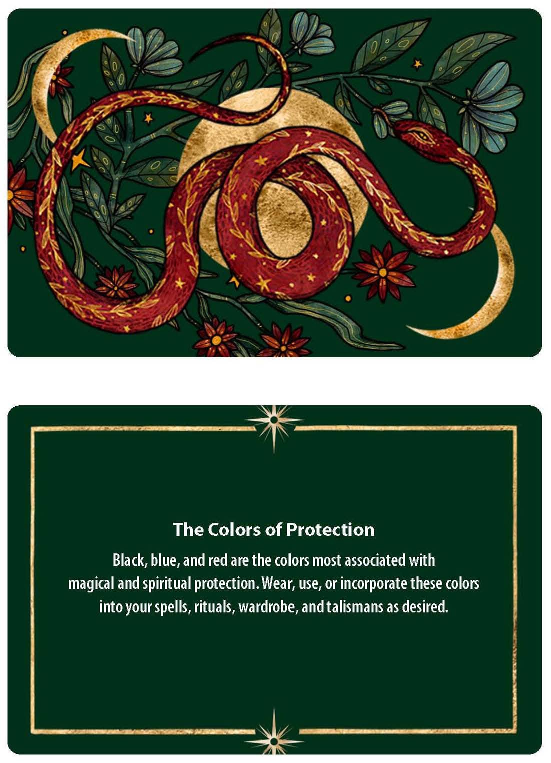 Red Wheel/Weiser LLC - Wholesale Tarot Cards - Protection Spells: 36 Cards for Magical Self-Defense (Mini)6